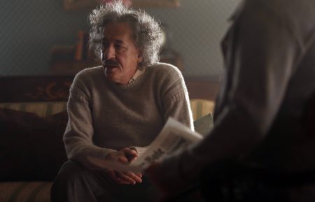 Geoffrey Rush as Albert Einstein in Genius