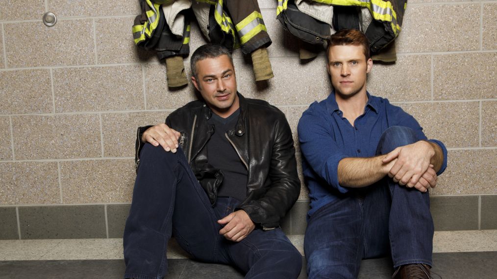 Taylor Kinney and Jesse Spencer