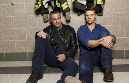 Taylor Kinney and Jesse Spencer