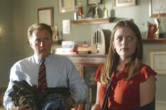 The West Wing - Martin Sheen as President Jed Bartlet and Elisabeth Moss as Zoey Bartlet