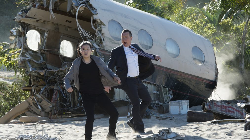 Scorpion - Jadyn Wong and Robert Patrick