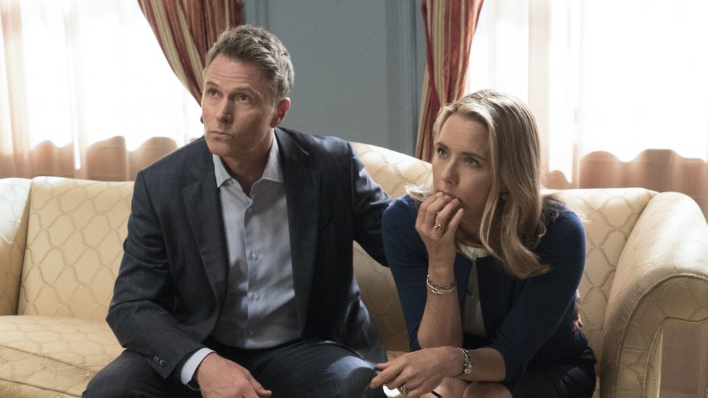 Tim Daly as Henry McCord and Tea Leoni as Elizabeth McCord in Madam Secretary - 'French Revolution'