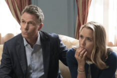 Tim Daly as Henry McCord and Tea Leoni as Elizabeth McCord in Madam Secretary - 'French Revolution'