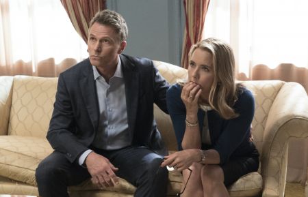 Tim Daly as Henry McCord and Tea Leoni as Elizabeth McCord in Madam Secretary - 'French Revolution'