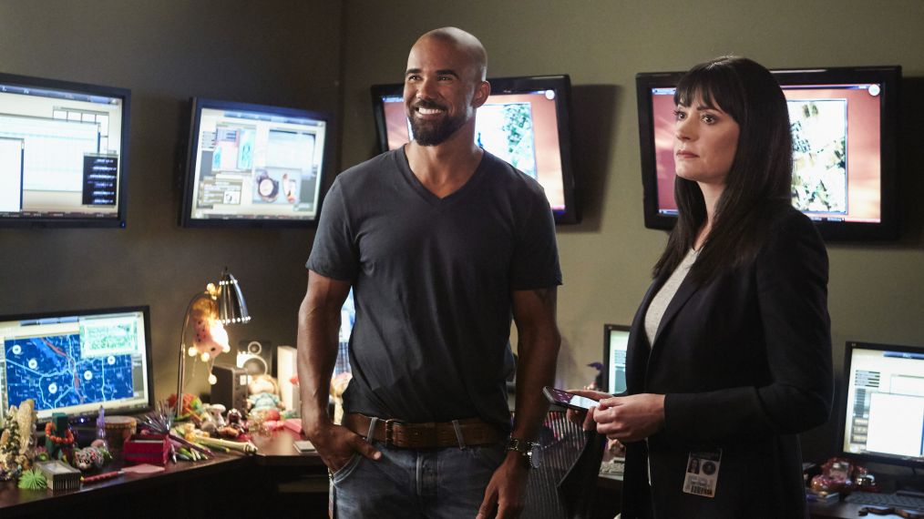 Criminal Minds - Shemar Moore and Paget Brewster