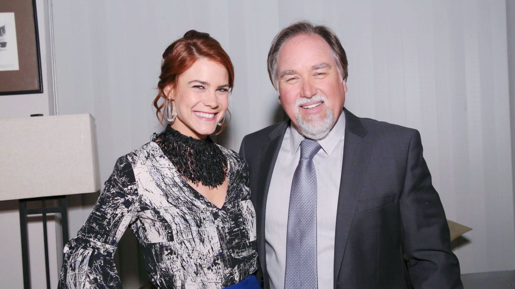 The Bold and the Beautiful - Courtney Hope and Richard Karn