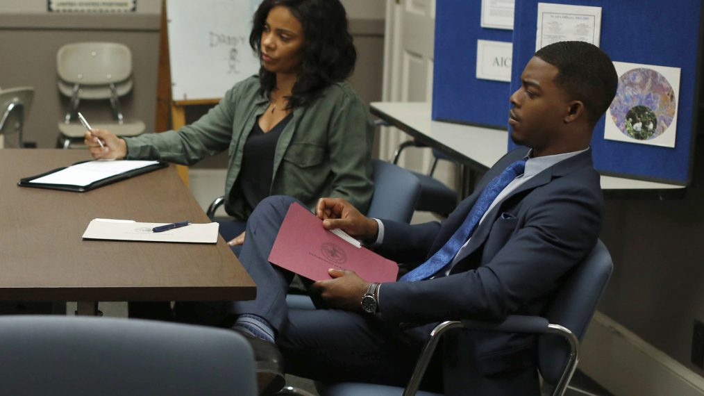 Sanaa Lathan and Stephan James in the 'Hour 4: Truth' episode of Fox's 'Shots Fired'