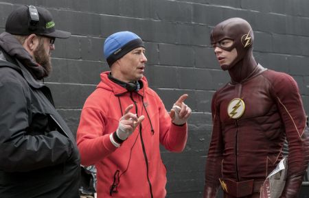 Tom Cavanagh Directs 'The Flash' with Grant Gustin