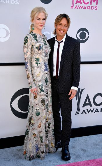 Nicole Kidman and Keith Urban attend the 52nd Academy Of Country Music Awards