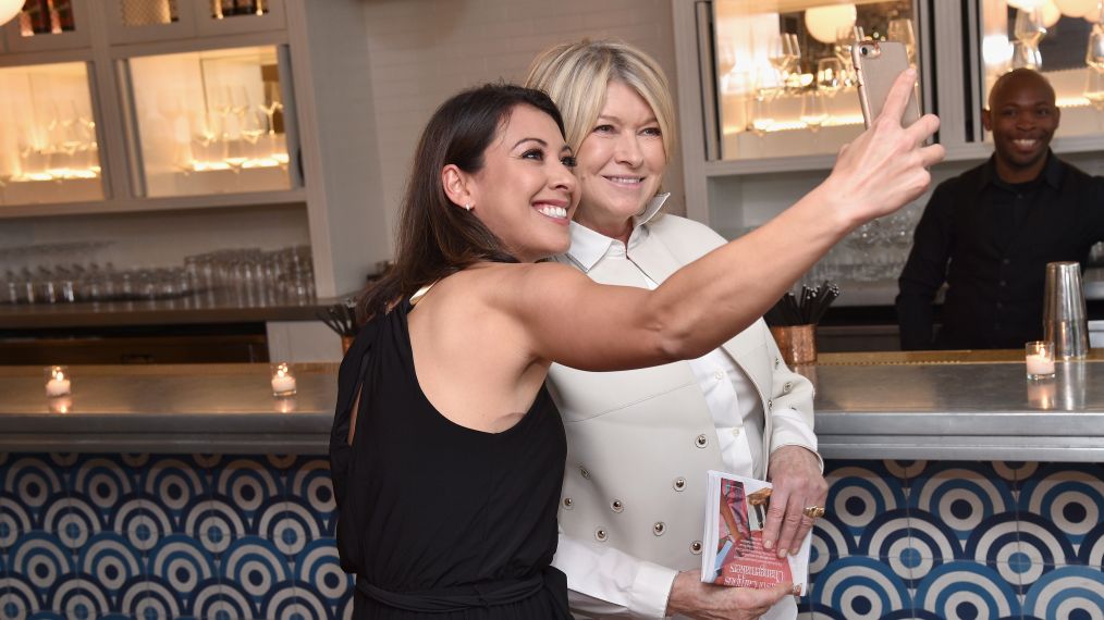 Former College Women of the Year Winners, Lana Zak and Martha Stewart attend the Glamour and L'Oreal Paris 2017 College Women of the Year Celebration