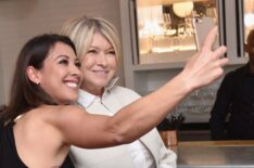 Former College Women of the Year Winners, Lana Zak and Martha Stewart attend the Glamour and L'Oreal Paris 2017 College Women of the Year Celebration