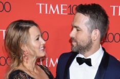 Blake Lively and Ryan Reynolds attend the 2017 Time 100 Gala at Jazz at Lincoln Center