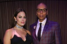 Ashley Graham and RuPaul attend the 2017 Time 100 Gala