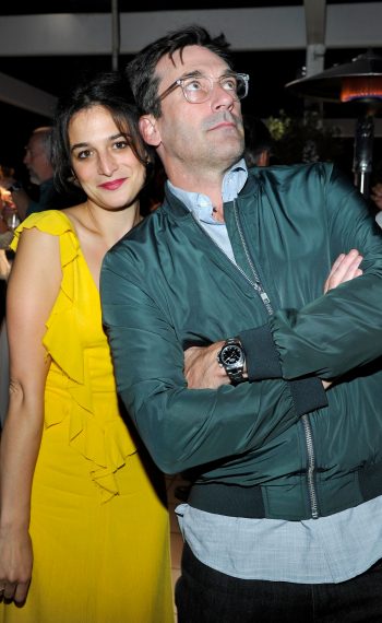 Jenny Slate and Jon Hamm