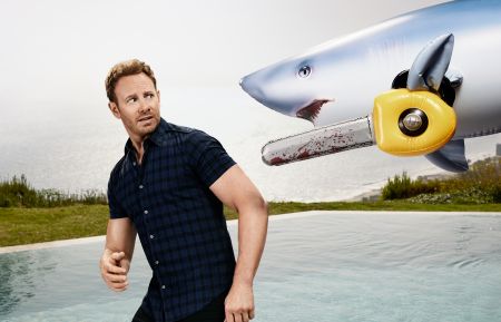 Ian Ziering as Fin Shepard in Sharknado 5