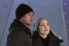Chicago Fire - Taylor Kinney as Kelly Severide and Charlotte Sullivan as Anna