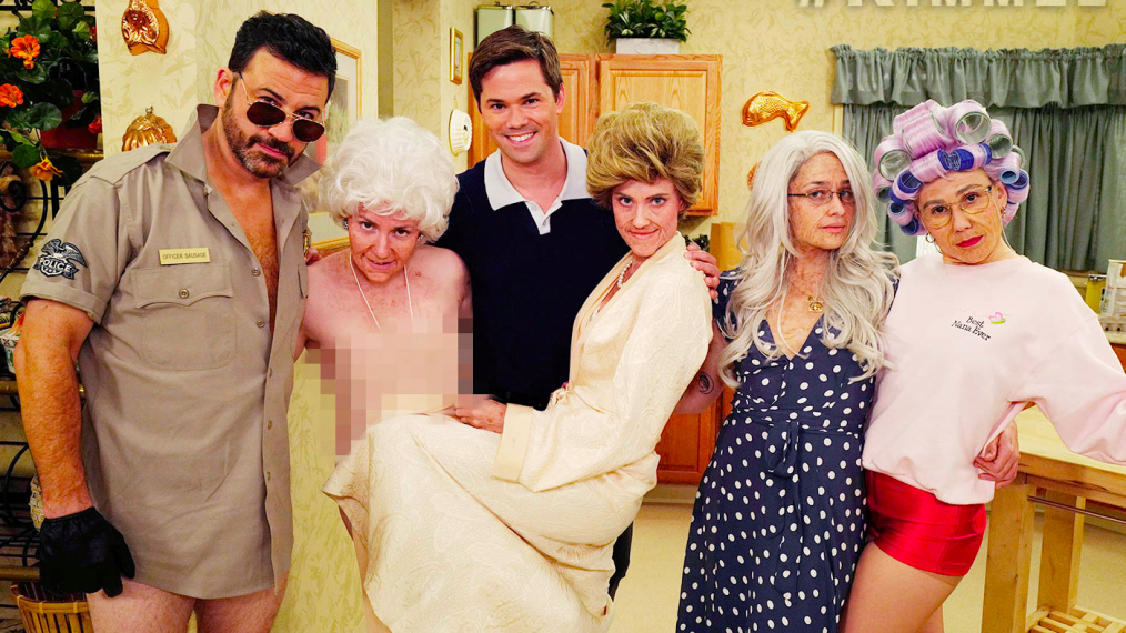 Jimmy Kimmel, Lena Dunham and The Golden 'GIRLS' Spoof Classic TV Show (VIDEO)