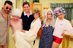 Jimmy Kimmel Live - The cast of Girls recreates The Golden Girls - Jimmy Kimmel, Lena Dunham, Andrew Rannells, Allison Williams, Jemima Kirke, Zosia Mamet