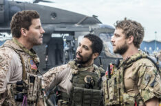 Seal Team - David Boreanaz, Neil Brown, and Max Thieriot