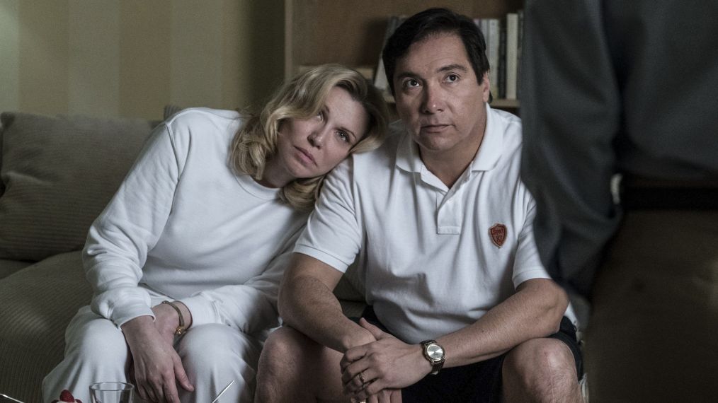 Courtney Love and Benito Martinez in 'Menendez: Blood Brothers'