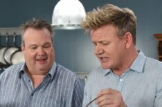 Eric Stonestreet and Gordon Ramsay in The F World