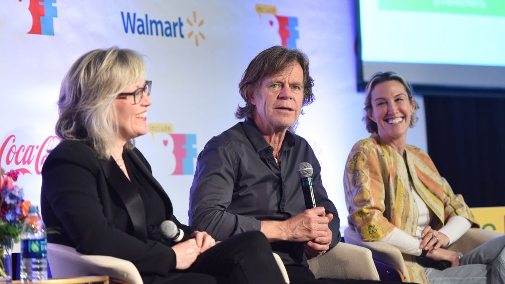 Lisa McNulty, William H. Macy and Rachel Winter speak at the 3rd Annual Bentonville Film Festival