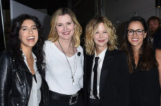 Stephanie Beatriz, Geena Davis, Meg Ryan, and Melissa Fumero attend the 3rd Annual Bentonville Film Festival