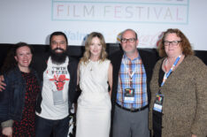 Sara Vilkomerson, Andrew Miano, Judy Greer, David Gardner and Suzanne Spangler attend the 3rd Annual Bentonville Film Festival