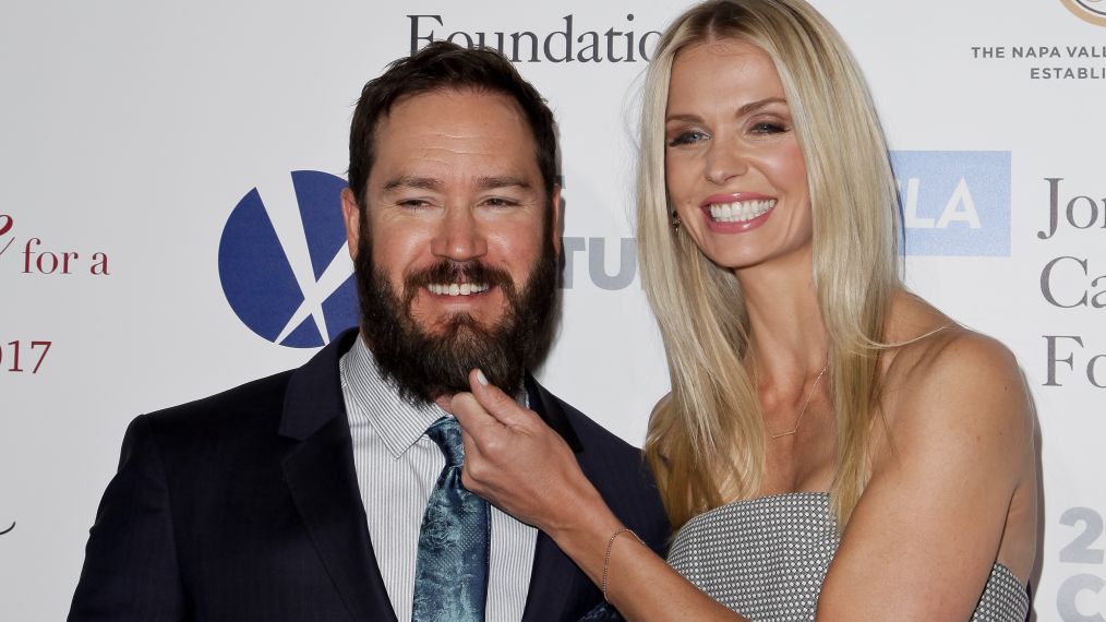 Mark-Paul Gosselaar and Catriona McGinn