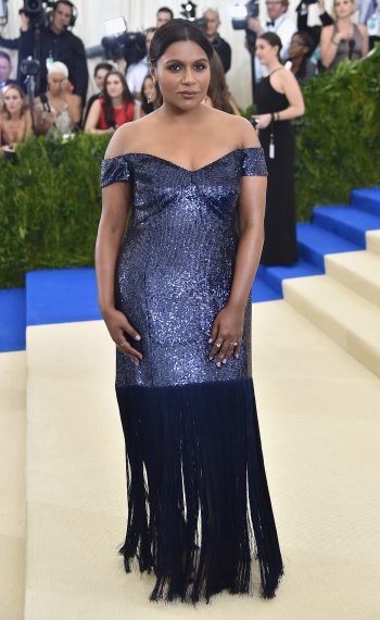 Mindy Kaling attends the Rei Kawakubo/Comme des Garcons: Art Of The In-Between Costume Institute Gala at Metropolitan Museum of Art