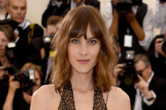 Alexa Chung attends the Met Gala in May 2017