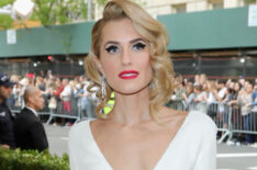 Allison Williams attends the Met Gala in May 2017