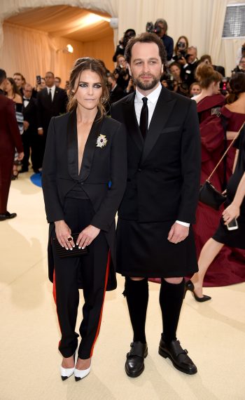 Keri Russell and Matthew Rhys attend the Costume Institute Gala