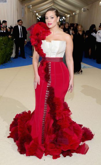 Ashley Graham attends the Costume Institute Gala at Metropolitan Museum of Art