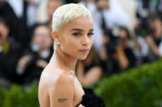 Zoe Kravitz attends the Met Gala in May 2017