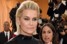 Yolanda Hadid attends the Met Gala in May 2017