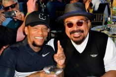 D. L. Hughley and George Lopez attend the 10th Annual George Lopez Celebrity Golf Classic