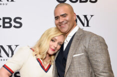 Jane Krakowski and Christopher Jackson attend the 2017 Tony Awards Nominations Announcement