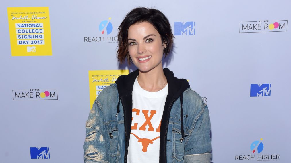 Jaimie Alexander speaks onstage attends MTV's 2017 College Signing Day