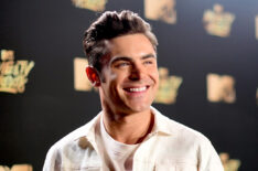 Zac Efron attends the 2017 MTV Movie And TV Awards