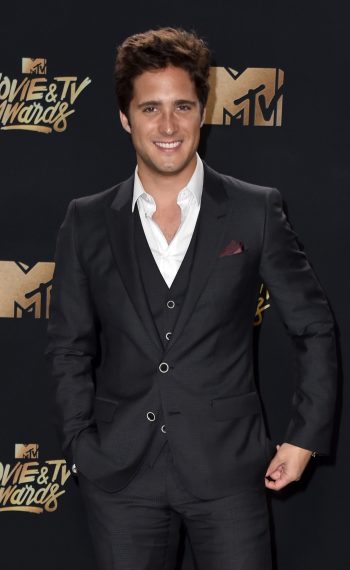 Diego Boneta attends the 2017 MTV Movie And TV Awards