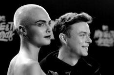 Cara Delevingne and Dane DeHaan attend the 2017 MTV Movie And TV Awards