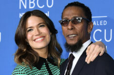 Mandy Moore and Ron Cephas Jones attend the 2017 NBCUniversal Upfront