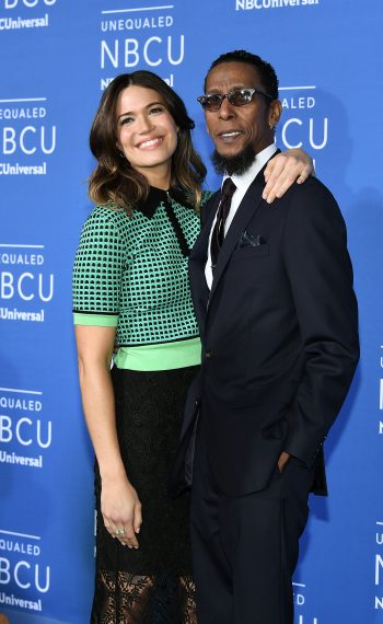 Mandy Moore and Ron Cephas Jones attend the 2017 NBCUniversal Upfront