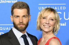 Mike Vogel and Anne Heche attend the 2017 NBCUniversal Upfront