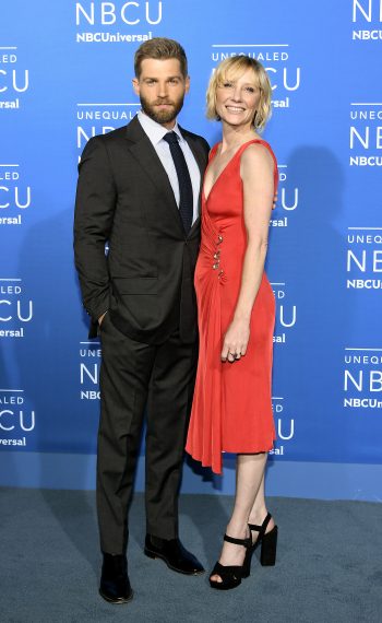 Mike Vogel and Anne Heche attend the 2017 NBCUniversal Upfront