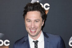 Zach Braff attends the 2017 ABC Upfront