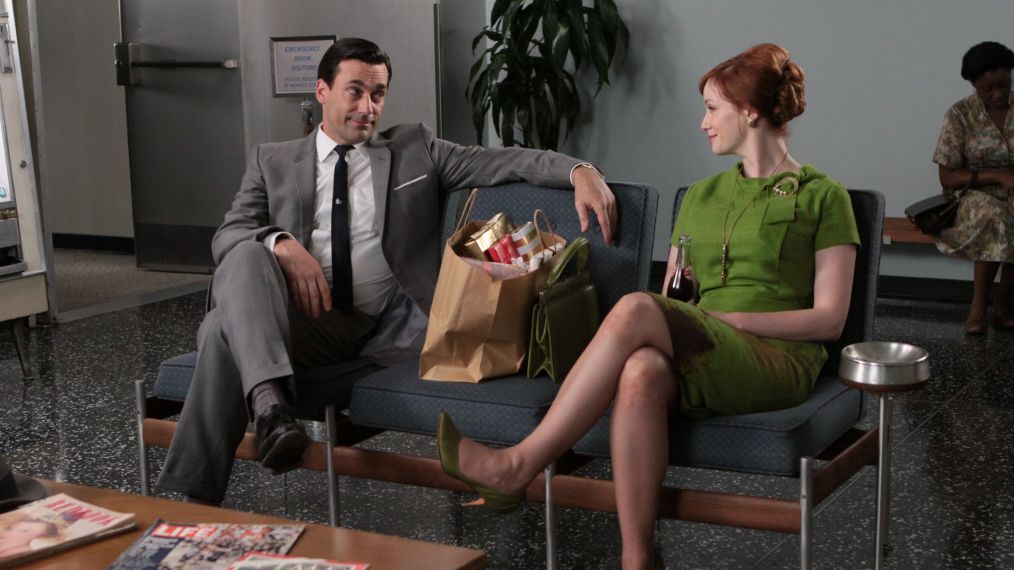 Mad Men - Jon Hamm and Christina Hendricks