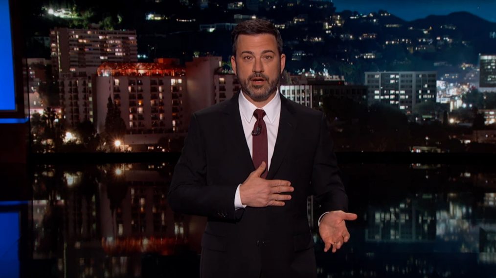 Jimmy Kimmel got personal and emotional when he shared details of his newborn son's medical struggles.