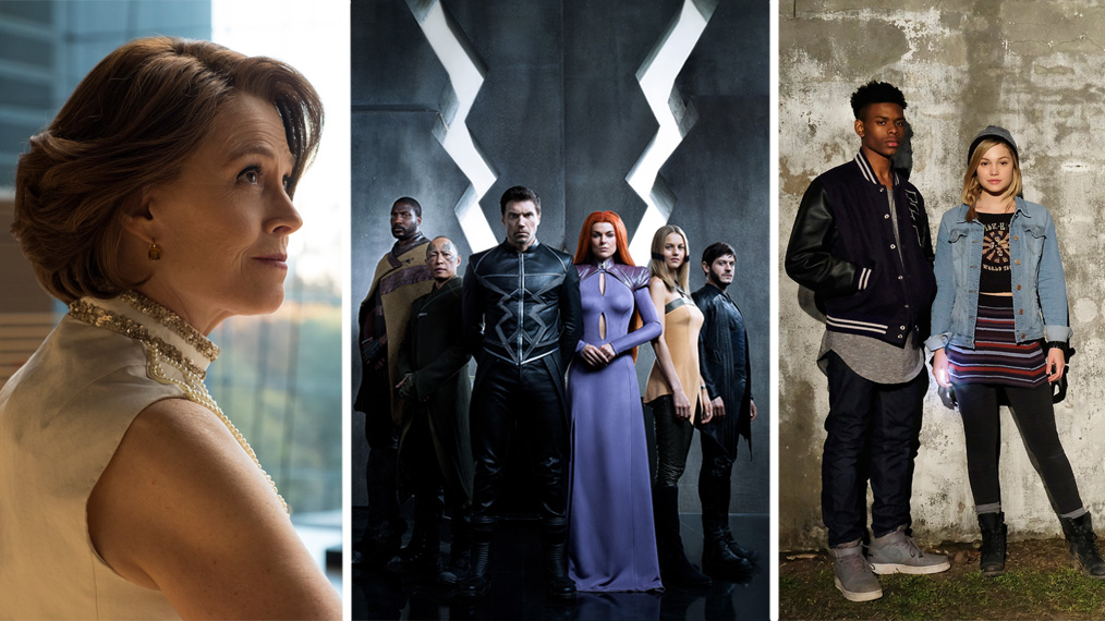 sigourney weaver, inhumans, the defenders, cloak and dagger